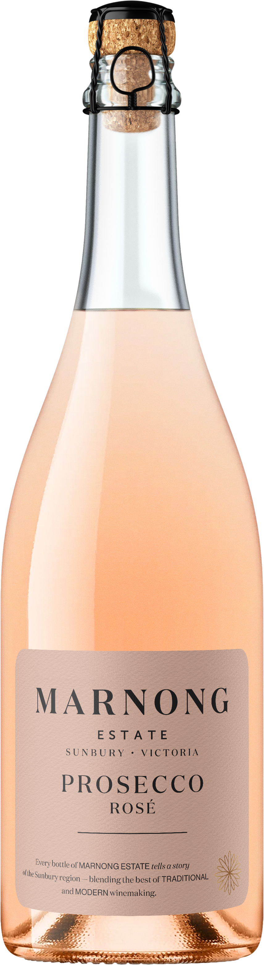Marnong Estate Prosecco Rosé Sunbury - NV Sunbury